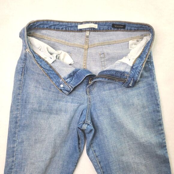 Ella Moss High Waist Medium Wash Straight Jeans Size 14/32 Retro - Picture 5 of 13